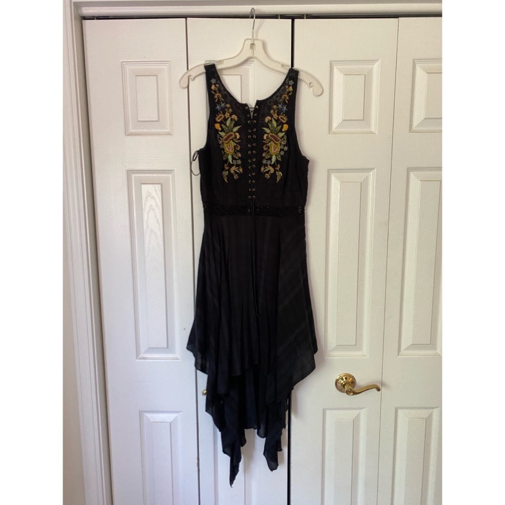 Free people embroidered corset dress